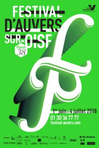Poster for Opus 38 of the Festival d\'Auvers-sur-Oise
